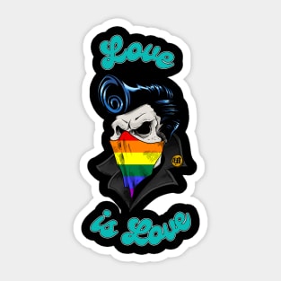 Gay Pride 2021 - Love is Love Sticker